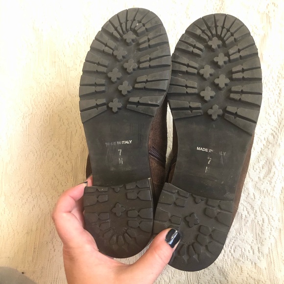 Sesto Meucci suede moto buckle boots - Picture 5 of 10